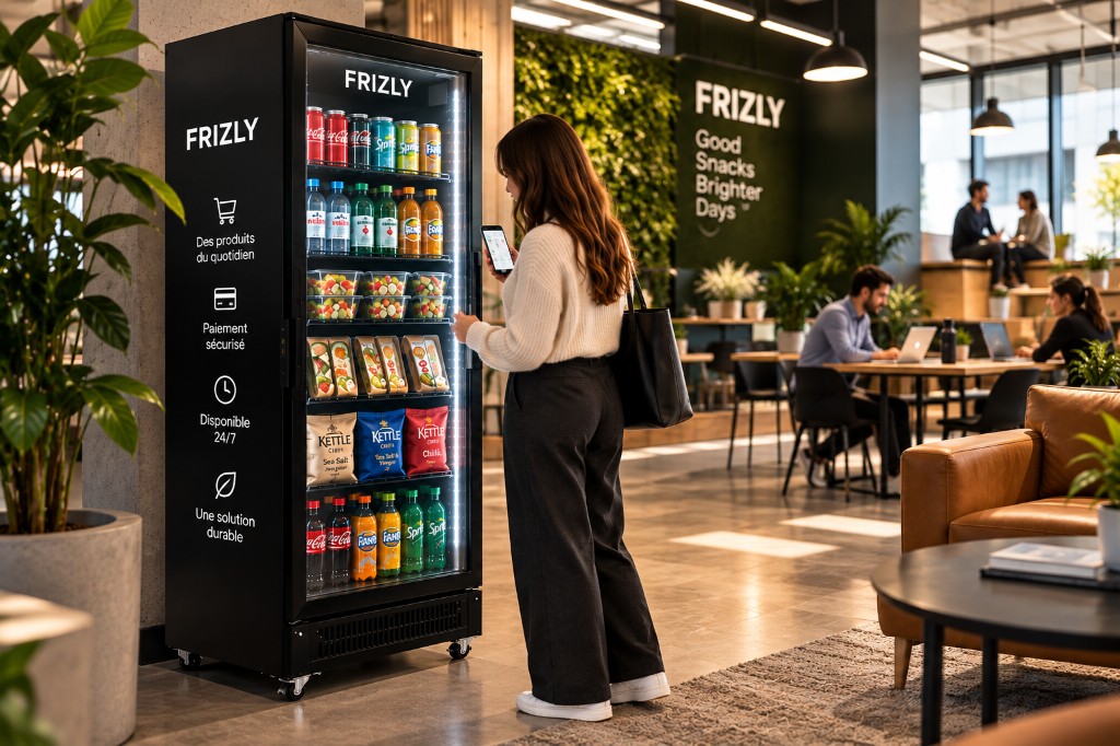 Smart Fridge dans un coworking