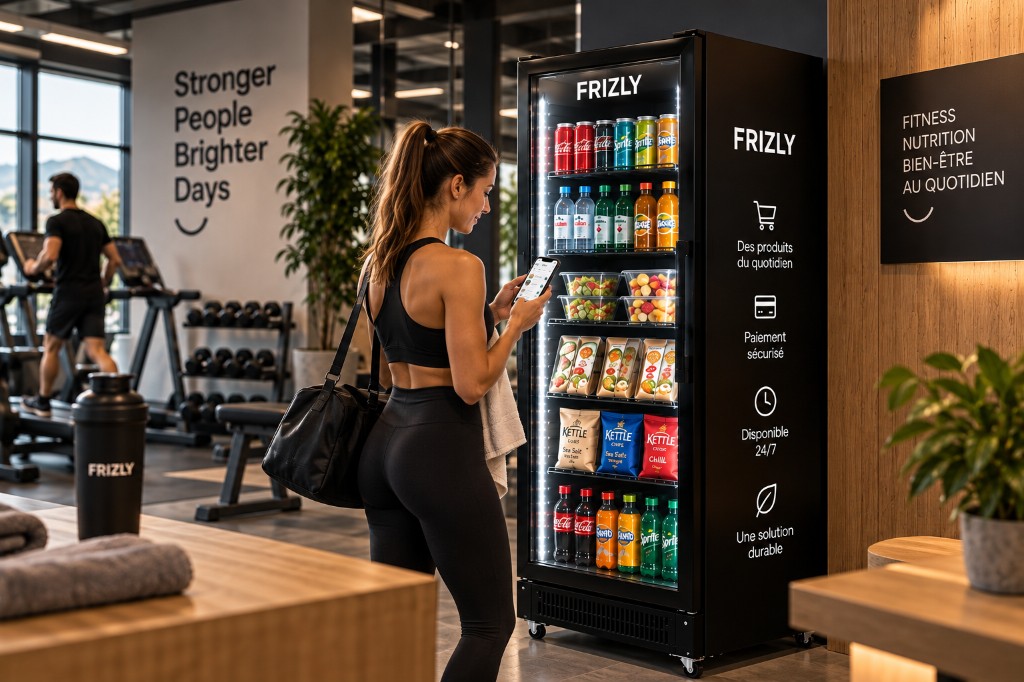 Smart Fridge dans une salle de sport